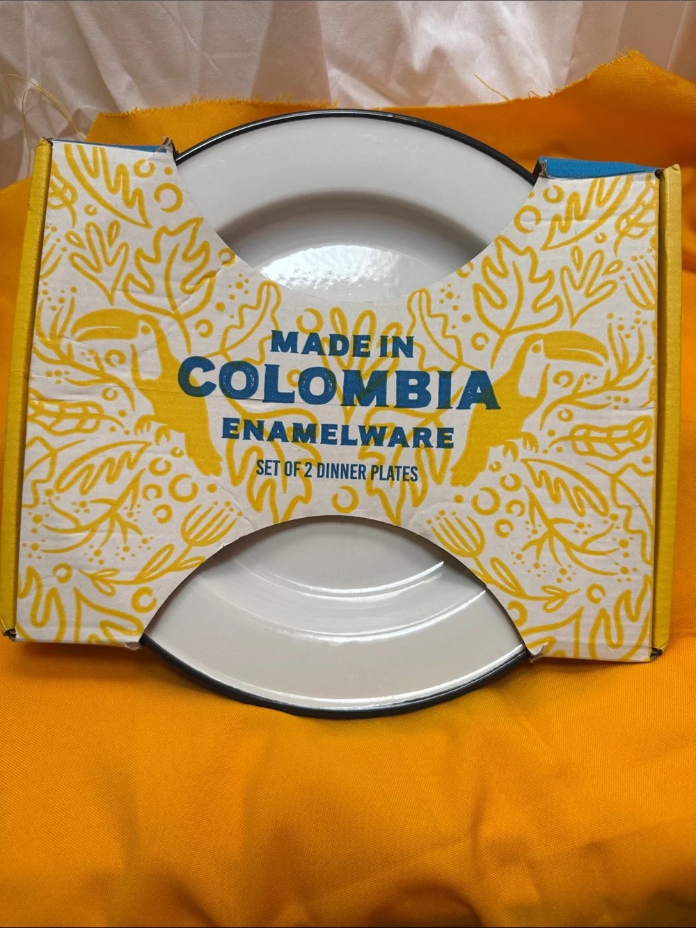 White Dinner Plate - Set of 2